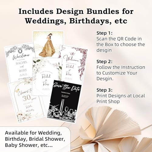 Wedding Sign Holder, Adjustable Welcome to Our Wedding Sign Stand W/Design Bundle & Leather Sign Hanging Straps, Heavy Duty Easel Stand for Sign, Wedding Seating Chart Stand, Easel for Display (White) - Image 3