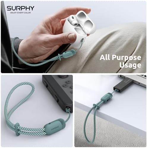 SURPHY 2 Pack Phone Lanyard, Phone Wrist Strap for Case, Camera Wrist Strap - Image 6