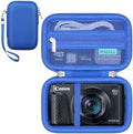 RAIALL Camera Case for Canon PowerShot SX740 HS/ SX730 HS/ SX720 HS/ SX620 HS Digital Camera, 4K Video Camera Hard Carrying Case Protective Travel Bag, Mesh Pocket for Batteries and USB Cable, Blue by RAIALL
