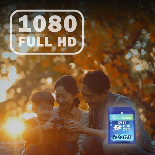 LinkMore XV11 64GB Full-Size SDXC Card, UHS-I U1 V10, 98MB/s Read - Image 5
