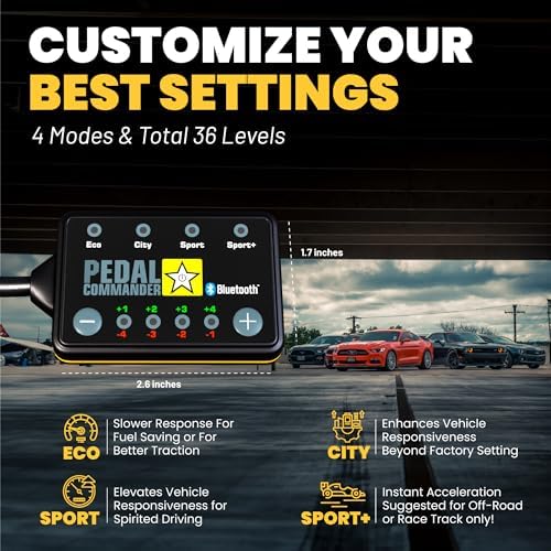 Pedal Commander for Honda Civic 2006-2011 Throttle Response Controller - Plug-and-Play, 4 Driving Modes, App Control, Throttle Controller Performance Mods, Civic Parts - Image 3