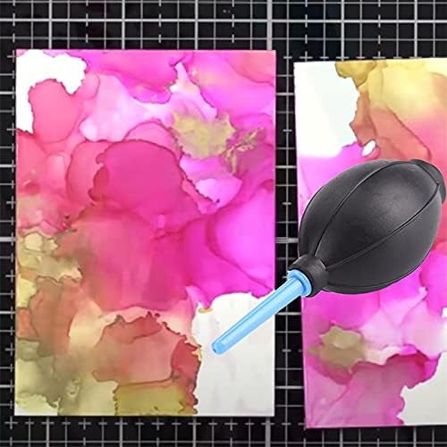 2Pack Ink Air Blower for Card Making Dispersing Inks Powerful Blowing Dust Removal Ash Removal Gas Blowing Hand Held Cleaning Tools for Sensor Computer Keyboard Camera Mobile Phone Cleaning - Image 2