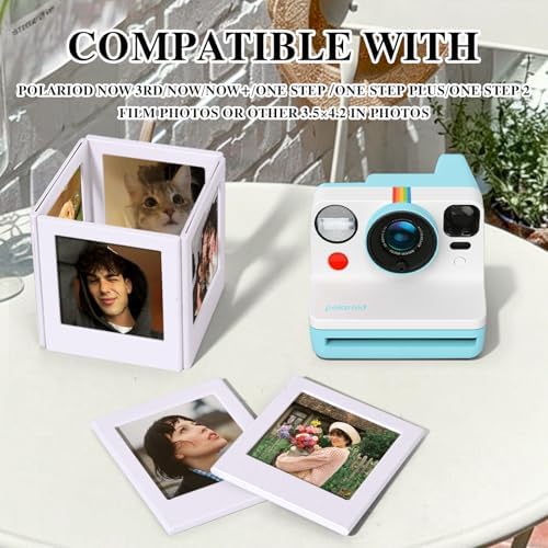 CAIYOULE Magnetic Picture Frame for Polaroid Now 3rd/Now+/Flip/I-Type Film - Image 2