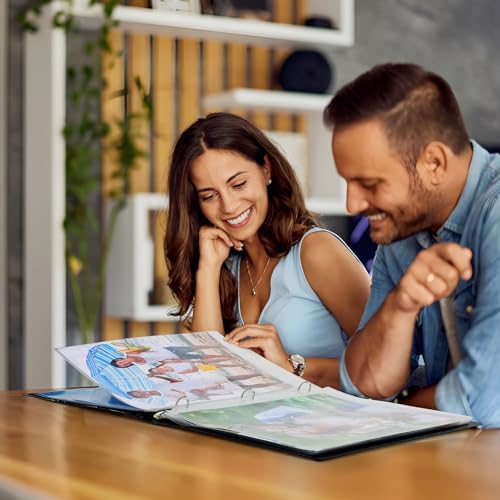 MaxGear 120 Pack 8x10 Photo Sleeves for 3 Ring Binder(120 Picture),1 Pocket - Image 2