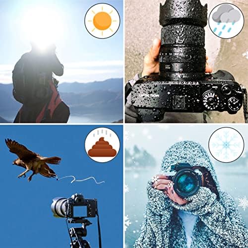 Hot Shoe Umbrella, Protects Camera from Rain, Bird, Sunlight, Snow - Image 2