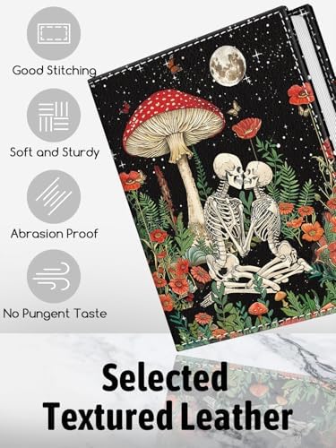 Photo Album 4x6, 56 Pockets Small Picture Book Skull Mushroom - Image 3