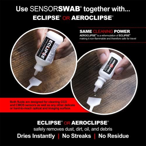 Photographic Solutions Sensor Swab Ultra 24mm Type-3 Digital Imaging Sensor Cleaner Swabs for Cleaning Full Frame Mirrored or Mirrorless Cameras. Sensor Dust & Oil Remover (Pack of 12) - Image 6