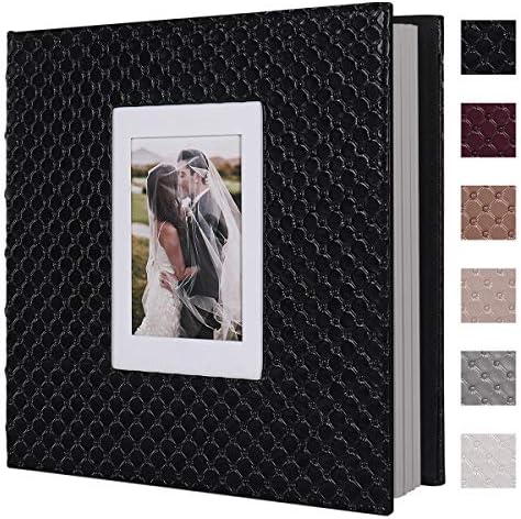 RECUTMS Self Adhesive Photo Album, 60 Pages Magnetic Scrapbook Album by RECUTMS