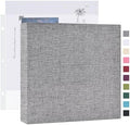 Mublalbum 8x8 Inch 3 Ring DIY Scrapbook Photo Album 40 Pages, Grey by Mublalbum