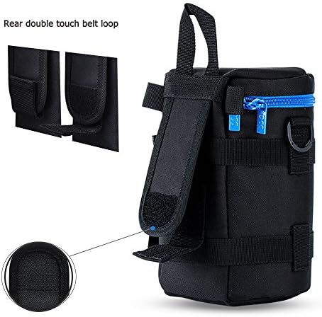 JJC Deluxe Lens Case Pouch Bag for Camera Lens Below 4.3" x 7.4"(D x L) - Image 5