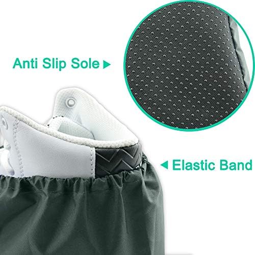 Reusable Boot & Shoe Covers, Washable, Non-Slip, 2 Pairs, X-Large - Image 3