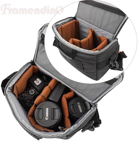 Framendino,4 Pack Camera Bag Case Insert Partition Divider Dividers Inserts - Image 5