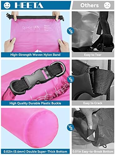 HEETA Dry Bag Waterproof Backpack with Phone Case 5L/10L/20L/30L/40L - Image 4
