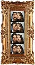 Wonderjune 1 Pack Vintage Gold Photo Booth Frames 2x6 Inch, Gold by Wonderjune