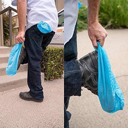 X-Large Disposable Boot Covers Non Slip Clean Home Shoe Covers - Image 5
