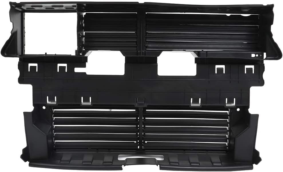 PartsFlow Enlarged Air Intake Radiator Shutter Grille w/o Actuator Compatible with 2013-2016 Ford Fusion with Adaptive Cruise Control - Image 6