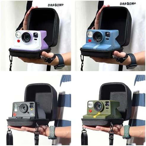 Camera Case for Polaroid Now/Now+/I-Type/Flip Instant Camera, Black - Image 2