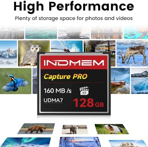 CF Card 128GB High Speed UDMA CF Memory Card Up to 160MB/s Camera Card - Image 6