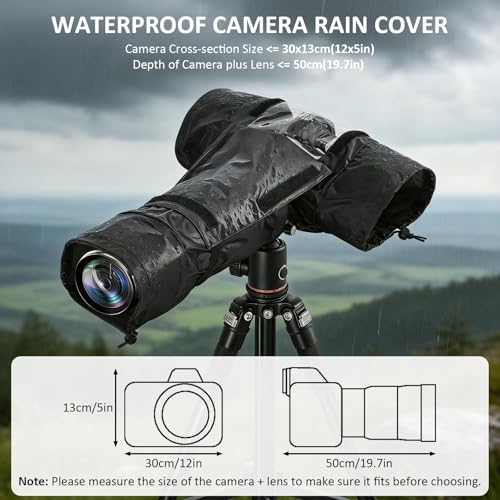 Professional Waterproof Camera Rain Cover for DSLR - Image 4