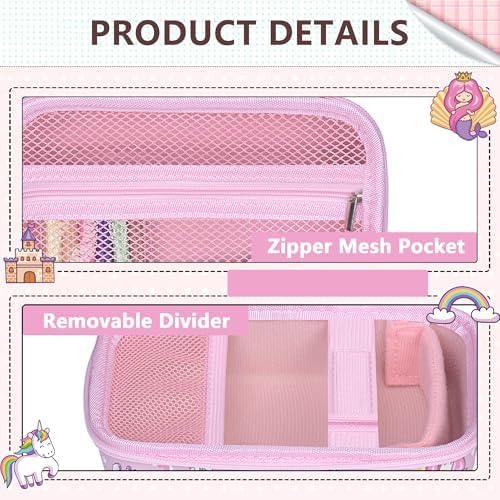 Leayjeen Kids Instant Camer Case for ESOXOFFORE/Dylanto -Pink Unicorn - Image 4