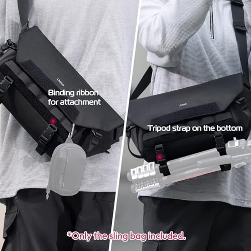 ULANZI BC08 Sling Camera Case 9L with Tripod Holder - Image 4