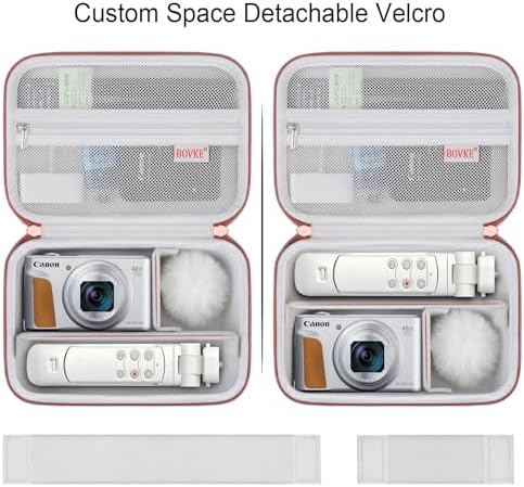 BOVKE Case for Canon G7X Mark III II/PowerShot SX740 SX730 Camera, White - Image 3