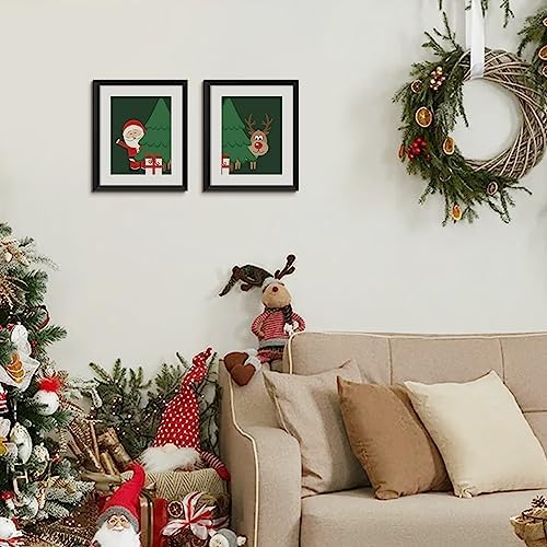 upsimples 10x12 Picture Frame, Gallery Wall Frames Set of 5, Black - Image 7