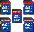 32GB SD Card (5 Pack) SDHC Flash Memory Cards UHS-I U1 Class 10 High-Speed Full HD Video Compatible with Digital Point-and-Shoot Cameras, HD Camcorders, DSLR and PC, 32GB(5pc) by elecacc