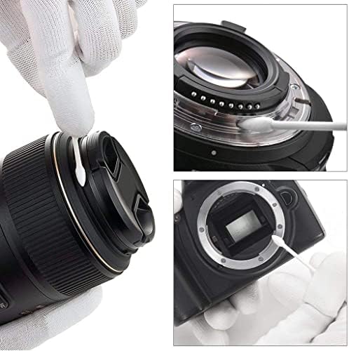 11Pcs DSLR Lens Camera Detail Tools with Storage Box Lens Cloth Wet Wipes Camera Care Supply - Image 4