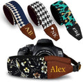 Art Tribute Camera Strap Personalized With Name by ArtTribute