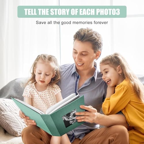 200-Pockets Photo Album 4x6 - Slip-In Picture Album with Linen Cover & Display Window, Vertical Photo Book for Wedding, Family, Baby, Anniversary & Vacation Memories (Holds 200 Photos) - Image 7