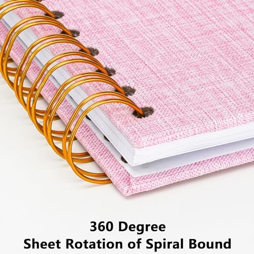 Scrapbook Photo Album, Linen Covered, 12x12 Inches, 40 Sheets/80 Pages - Image 5