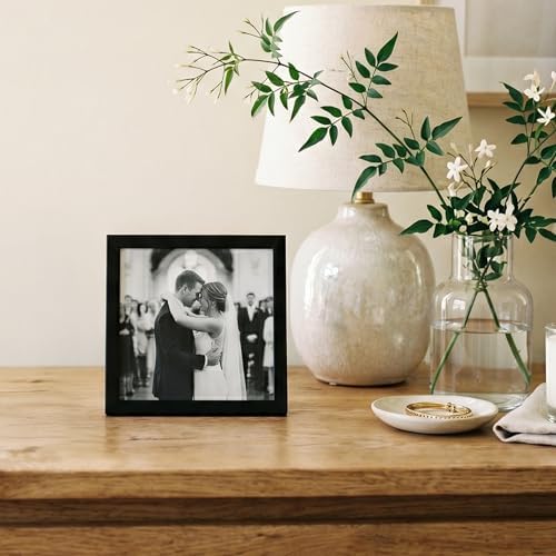 Americanflat 4x4 Picture Frame - Slim Molding - Black - Image 6