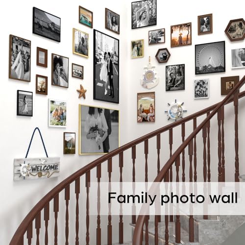 Giftgarden 6x8 Picture Frame White 6 x 8 Photo Frames Bulk for Wall or Tabletop Display, 12 Pack - Image 5