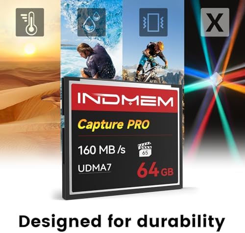 CF Card 64GB High Speed UDMA CF Memory Card Up to 160MB/s Camera Card - Image 5