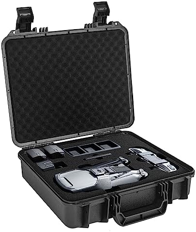 Protective Hard Case Shockproof Water-resistant with Customized DIY Foam Insert fit for Camera, etc, 14 X 11.5 X 3.7-Inch - Image 7
