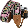 Padwa Lifestyle 2" Wide Classic Crazy Horse Art Cowhide Head Cotton Camera Straps for Photographers by PadwaLifestyleCameraStrap