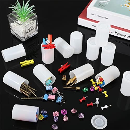 JOVITEC 100 Pcs Plastic Film Canister Holder 35 mm Empty Camera Reel Containers Storage Containers Case with Lids for Small Accessories Fish Hook Film Beads(White) - Image 5