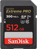 SANDISK 512GB Extreme PRO SDXC UHS-II Memory Card - C10, U3, V90, 8K, 4K, Full HD Video, SD Card - SDSDXDK-512G-GN4IN by Unknown