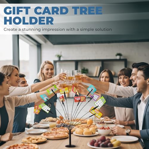 Gift Card Tree Holder to Hold Gift Cards, Lottery Tickets, Photos, Money - Image 3