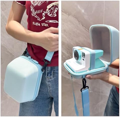 Camera Case for Polaroid Now/Now+/I-Type/Flip Instant Camera, Blue - Image 7