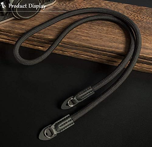 Mirrorless Camera Neck Strap for Leica Climbing Rope Shoulder Strap and All Camera DSLR SLR Black - Image 5