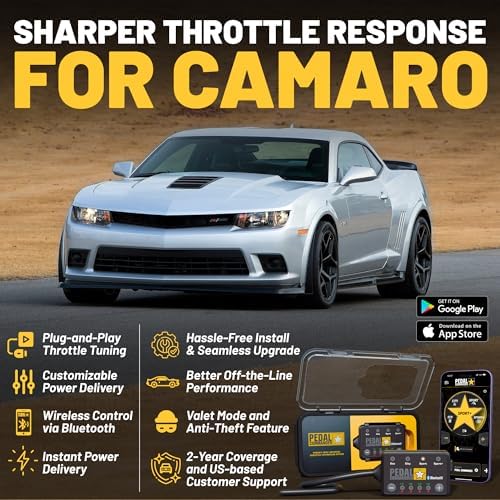 PEDAL COMMANDER for Chevrolet Camaro 2010-2015 Throttle Response Controller - Plug-and-Play, 4 Driving Modes & Anti-Theft, Throttle Controller Upgrade, Camaro Accessories - Image 2
