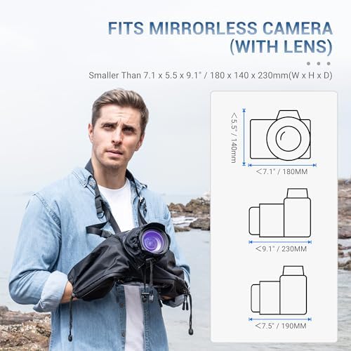Waterproof Camera Rain Cover for Nikon Canon Sony Fujifilm - Image 2