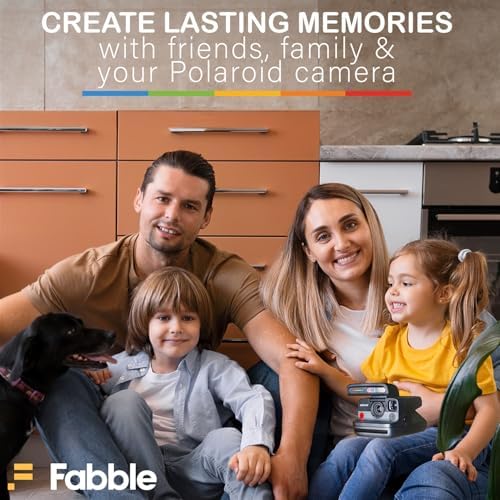 Polaroid Flip Instant Camera Black Bundle with Color i-Type Film (8 Photos), Hard Protective Case, 6ft USB Type-C Cable, and Grey Microfiber Cleaning Cloth - Image 4