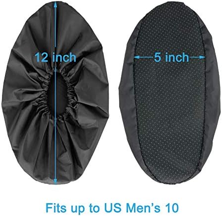 Reusable Boot & Shoe Covers, Washable, Non-Slip, 2 Pairs, Medium - Image 4
