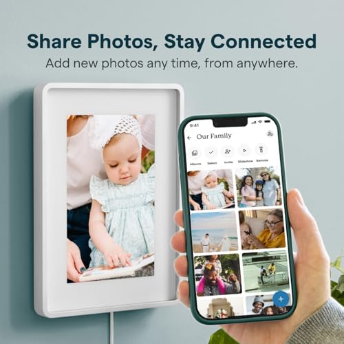 Skylight Digital Picture Frame 2 – 10" Full HD Touchscreen, Silver - Image 2