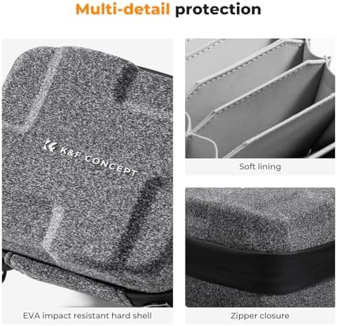 K&F CONCEPT 10 in 1 Lens Filter Case, Filter Bag Up to 95mm - Image 3