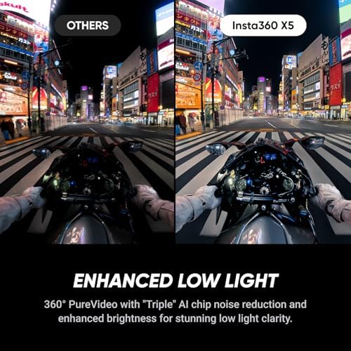 Insta360 X5 Starter Bundle Satin White - Waterproof 8K 360° Action Camera, Leading Low Light, Invisible Selfie Stick Effect, Rugged & Replaceable Lens, 3-Hour Battery, Clear Audio, Stabilization - Image 3