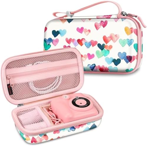 FINTIE Kids Camera Case for Instant Print Digital Cameras, Hard EVA Shell by Fintie